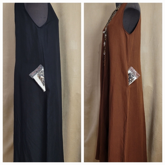 Linen Dress / M / L / NEW - Picture 4 of 12